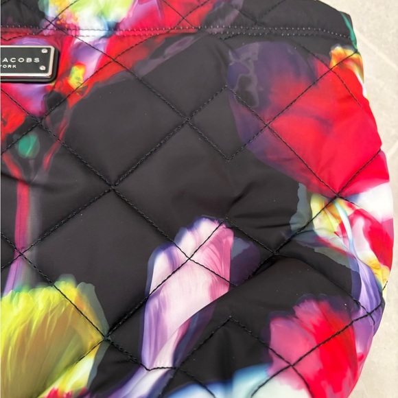 Marc Jacobs Medium Floral Print Quilted Nylon Tote - Picture 12 of 14